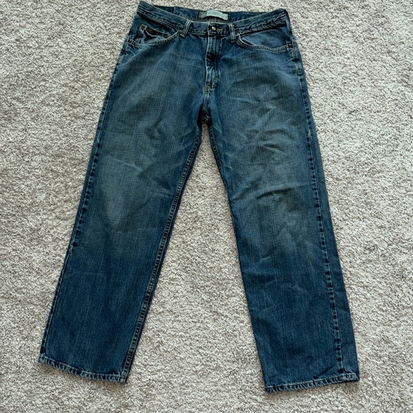 Lee Other - Men’s Lee relaxed, straight leg blue jeans. 34x30